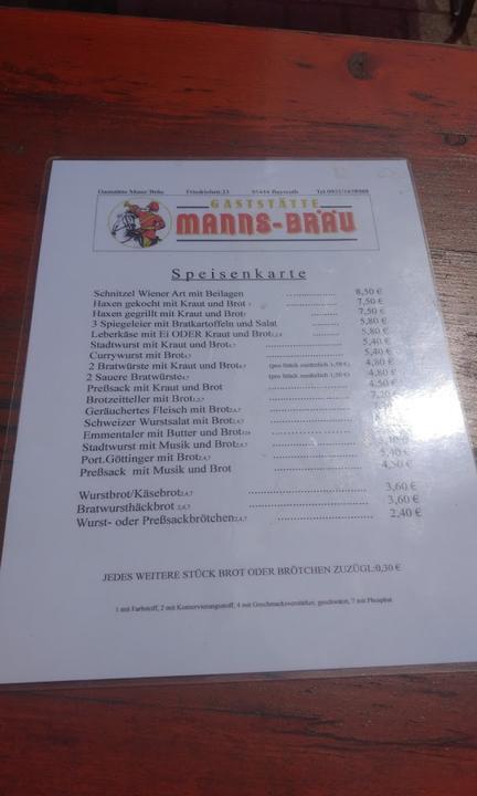 Manns Bräu Bayreuth